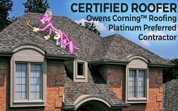 Certified roofer by Owens Corning